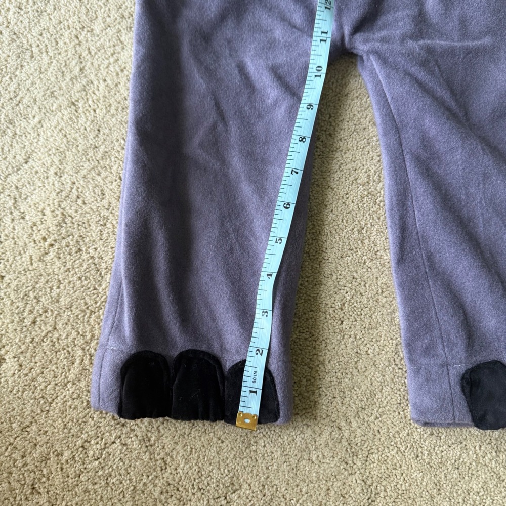 Elephant Costume Bodysuit Kids 2-3T Halloween Gray Hooded One Piece Toddler Baby - Picture 9 of 11